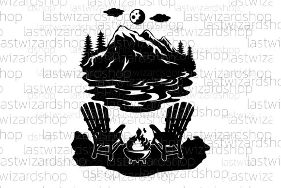 Adirondack Chairs and Lake Scene: A Designer's Review