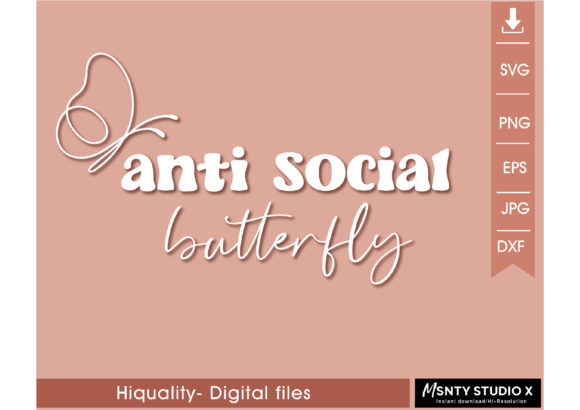 Antisocial Butterfly SVG: A Designer's Review for Embroidery