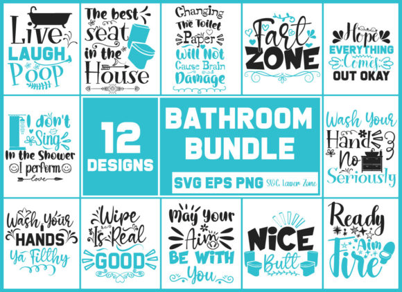 Bathroom Quote SVG Bundle: A Designer's Real-World Review