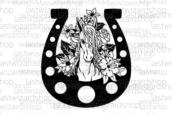 Floral Horseshoe SVG: A Designer's Review for Embroidery