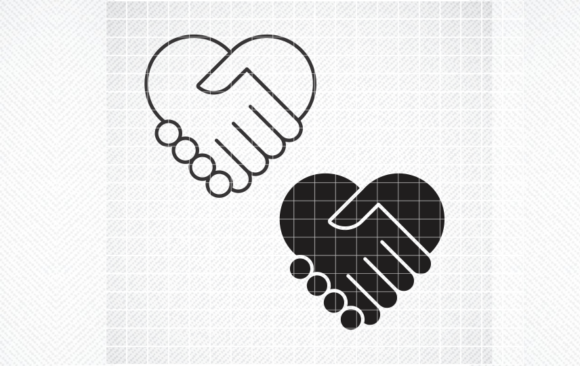 Heart Handshake SVG Review: A Designer's Take