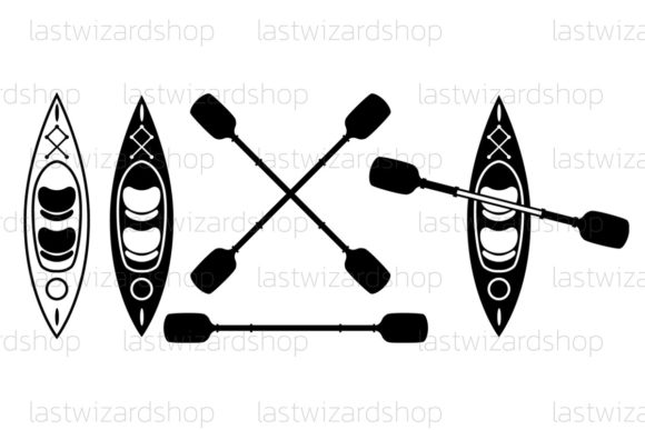 Kayak SVG Bundle Review: A Designer's Take on Kayaker & Paddle Art