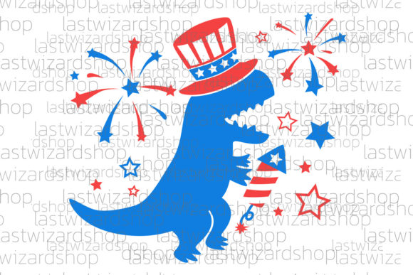 Patriotic Dinosaur Svg: A Designer's Review for 4th of July Projects