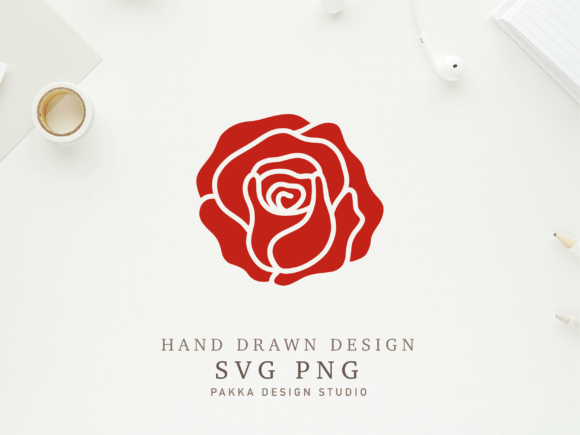 Red Rose Silhouette: A Designer's Review for Embroidery