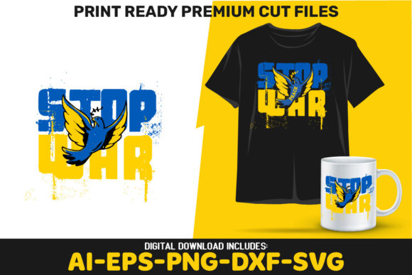 Review: Dove of Peace Stop War for Ukraine SVG