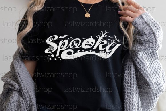 Review: Spooky Vibes T-Shirt SVG for Halloween Embroidery