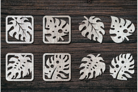 Reviewing Monstera Leaf Coaster Templates Svg for Stitching