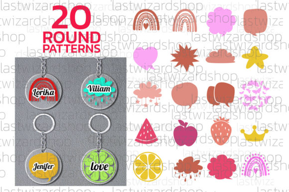 Round Keychain SVG: A Designer's Take on Versatility