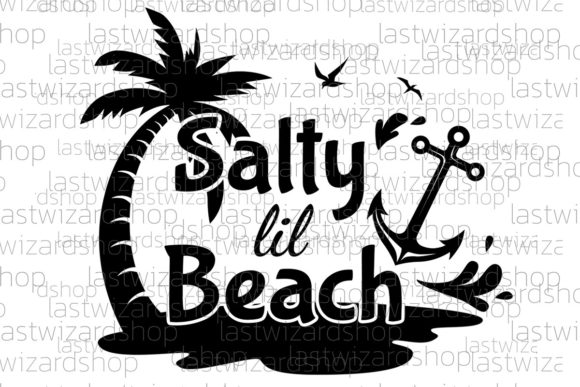 Salty Lil Beach SVG: A Designer's Review for Summer Embroidery