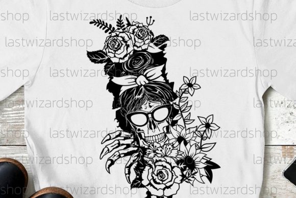 Skull in the Wall with Flower Svg: A Designer's Review