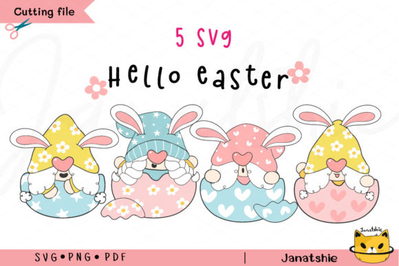 Sweet Easter Gnome SVG: A Designer's Review